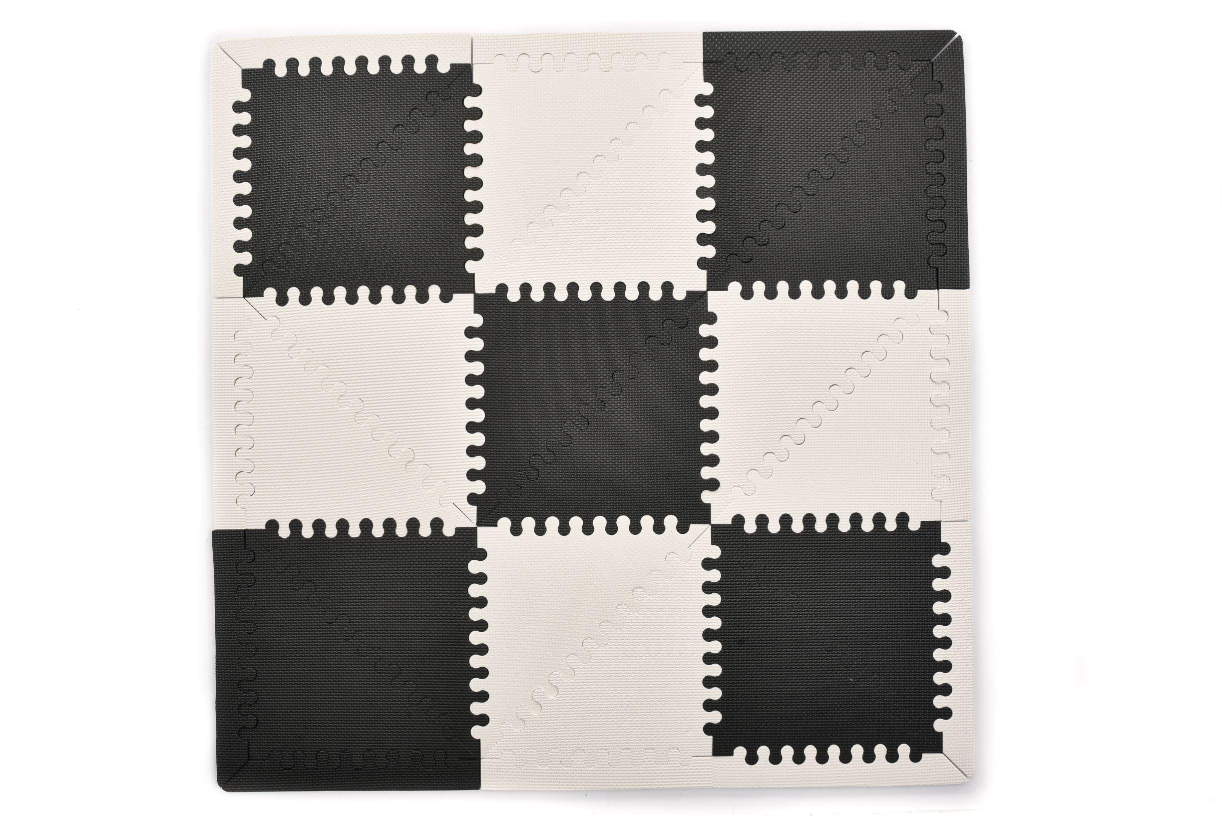 Mimi Play Mat Black and White Stylish Playtime Fun